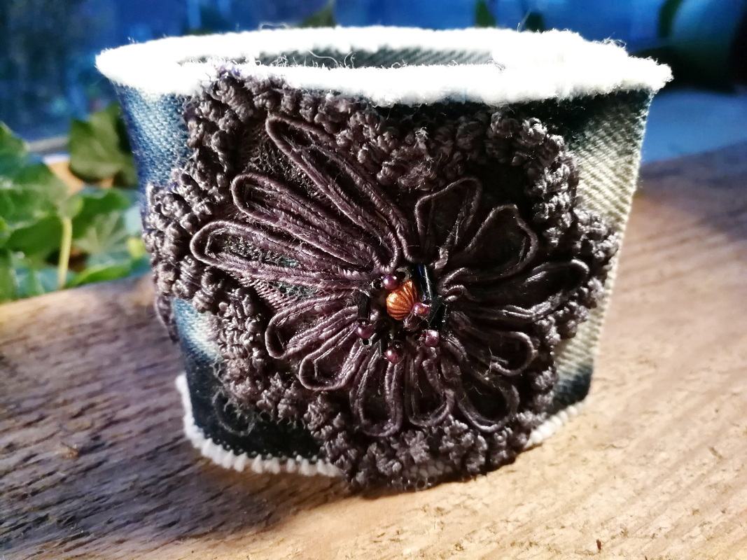 DENIM VINTAGE FLOWER 